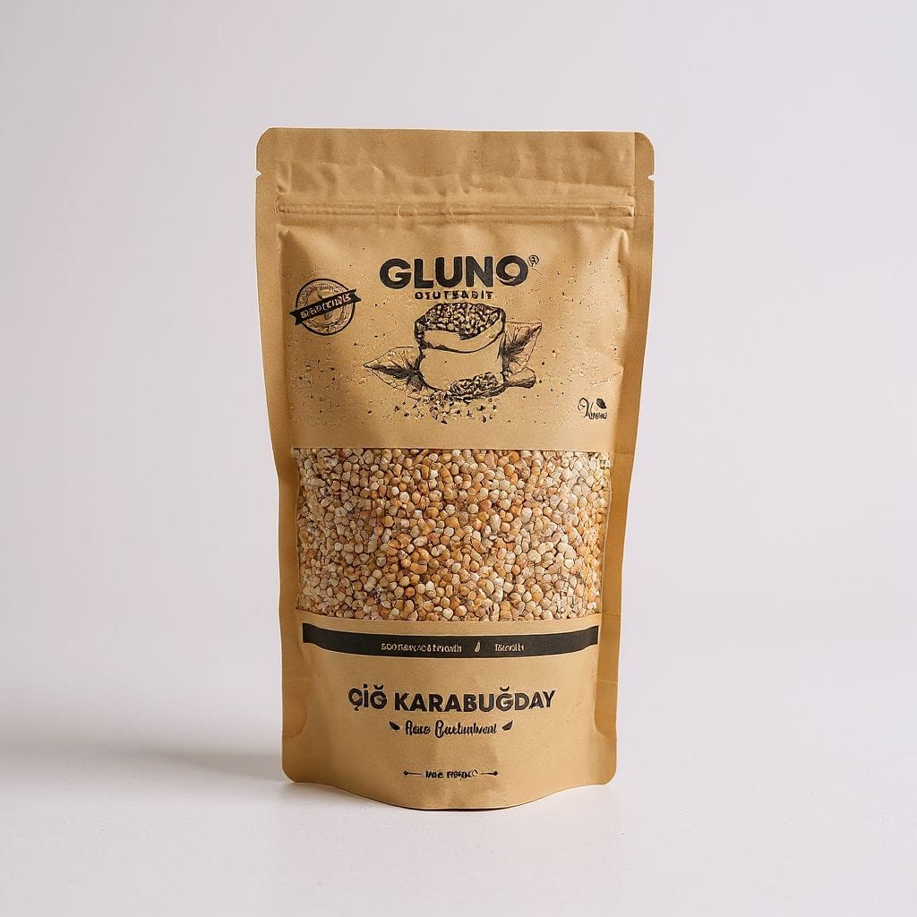 Gluno Glutensiz Çiğ Karabuğday 500g