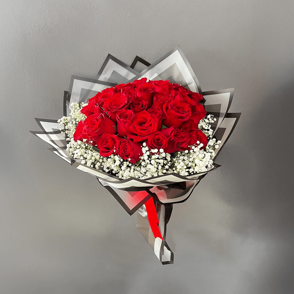 Kırmızı Gül Buketi