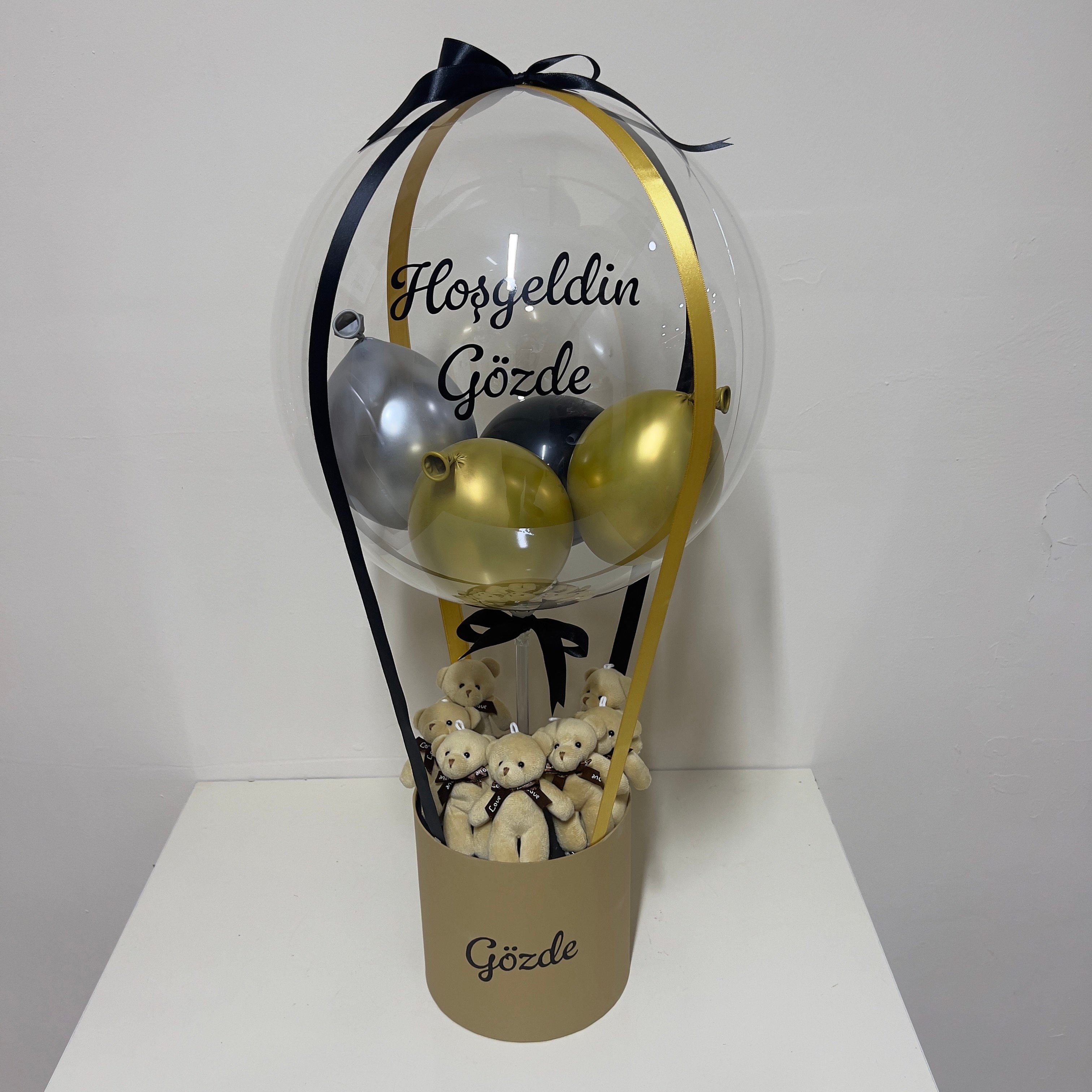 Kraf Ayıcıklı Balon Kutusu