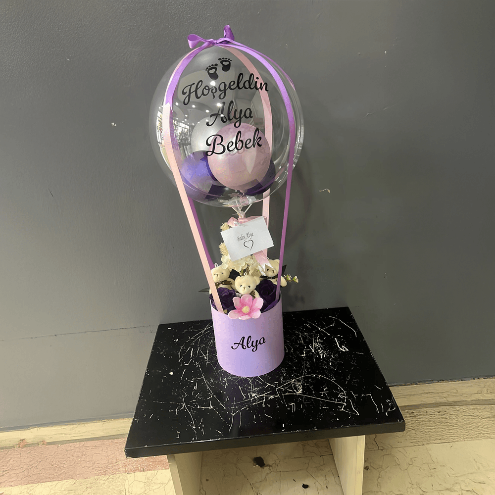 Lila Balon Kutusu