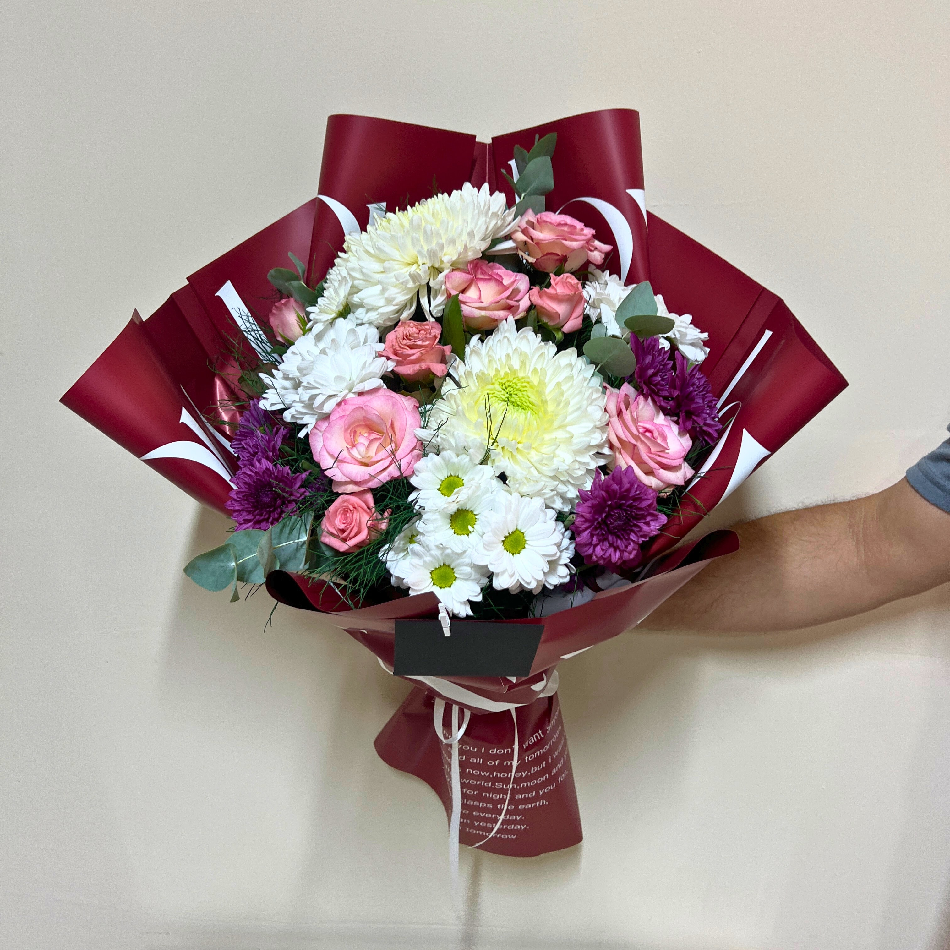 Anastasia Pembe Gül Buketi