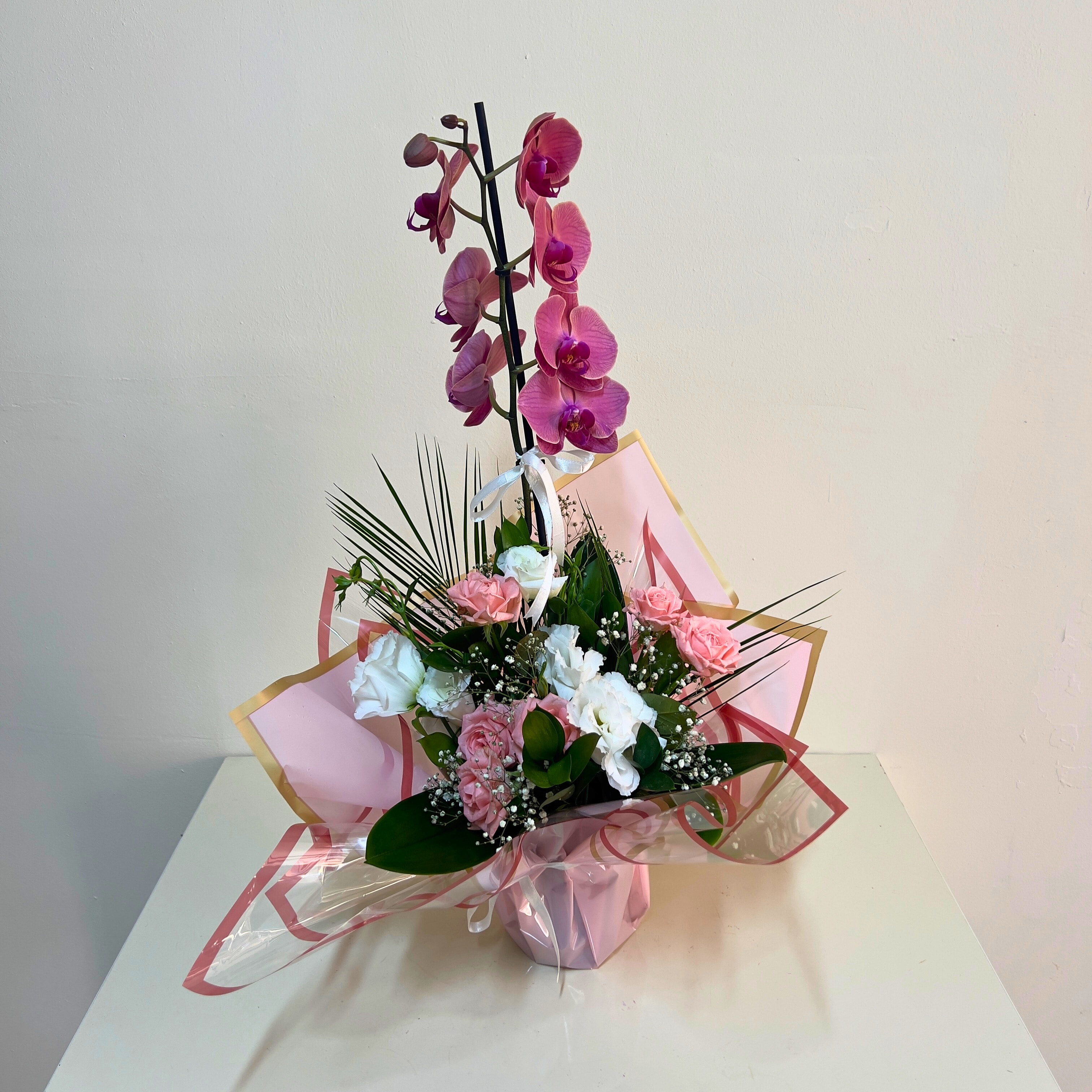 Tek Dallı Pembe Orkide