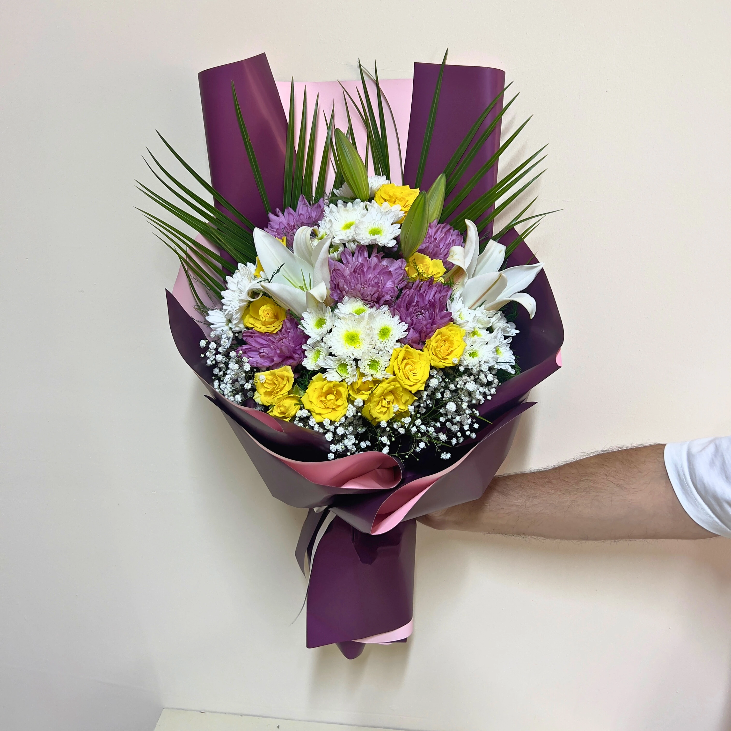 Renkli Papatya Buketi