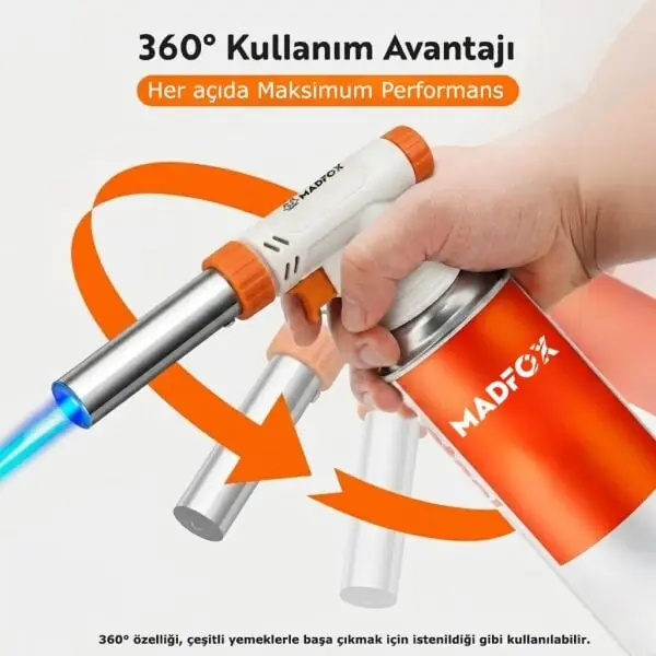 Mahalo Madfox Magma 360 Çakmaklı Pürmüz - Her Açıda Kullanım