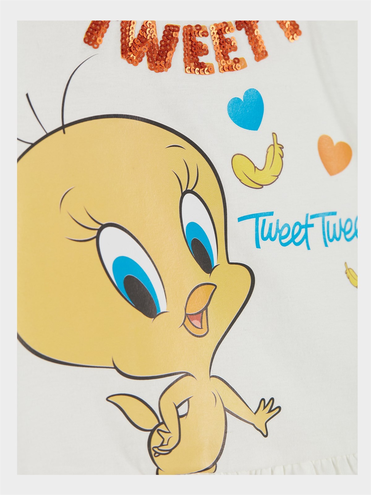 Looney Tunes Lisanslı Kız Bebek Tişört ve Tayt 2'li Takım 20942