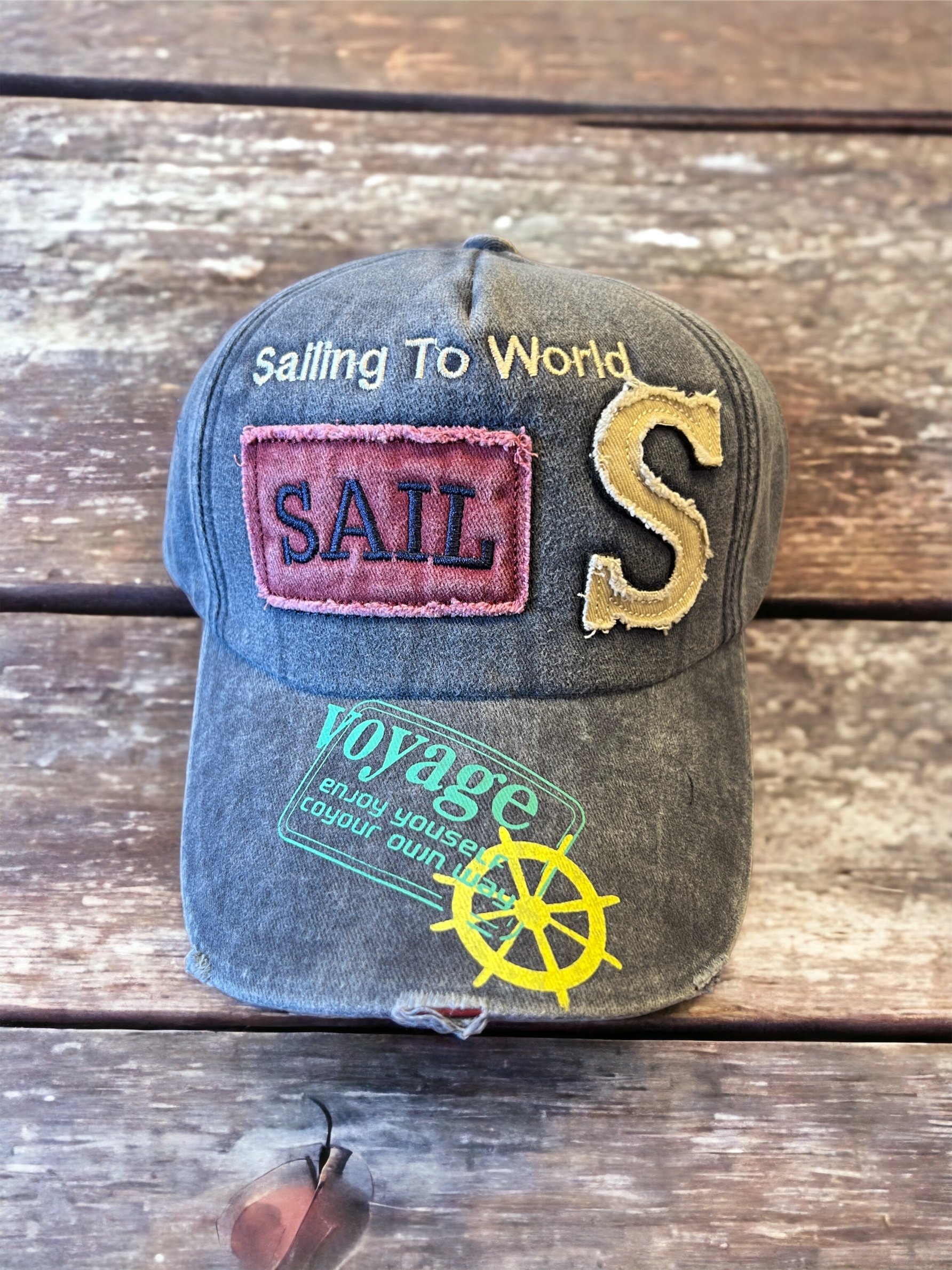 Yıkama Şapka Sailing to World Sail S 2554