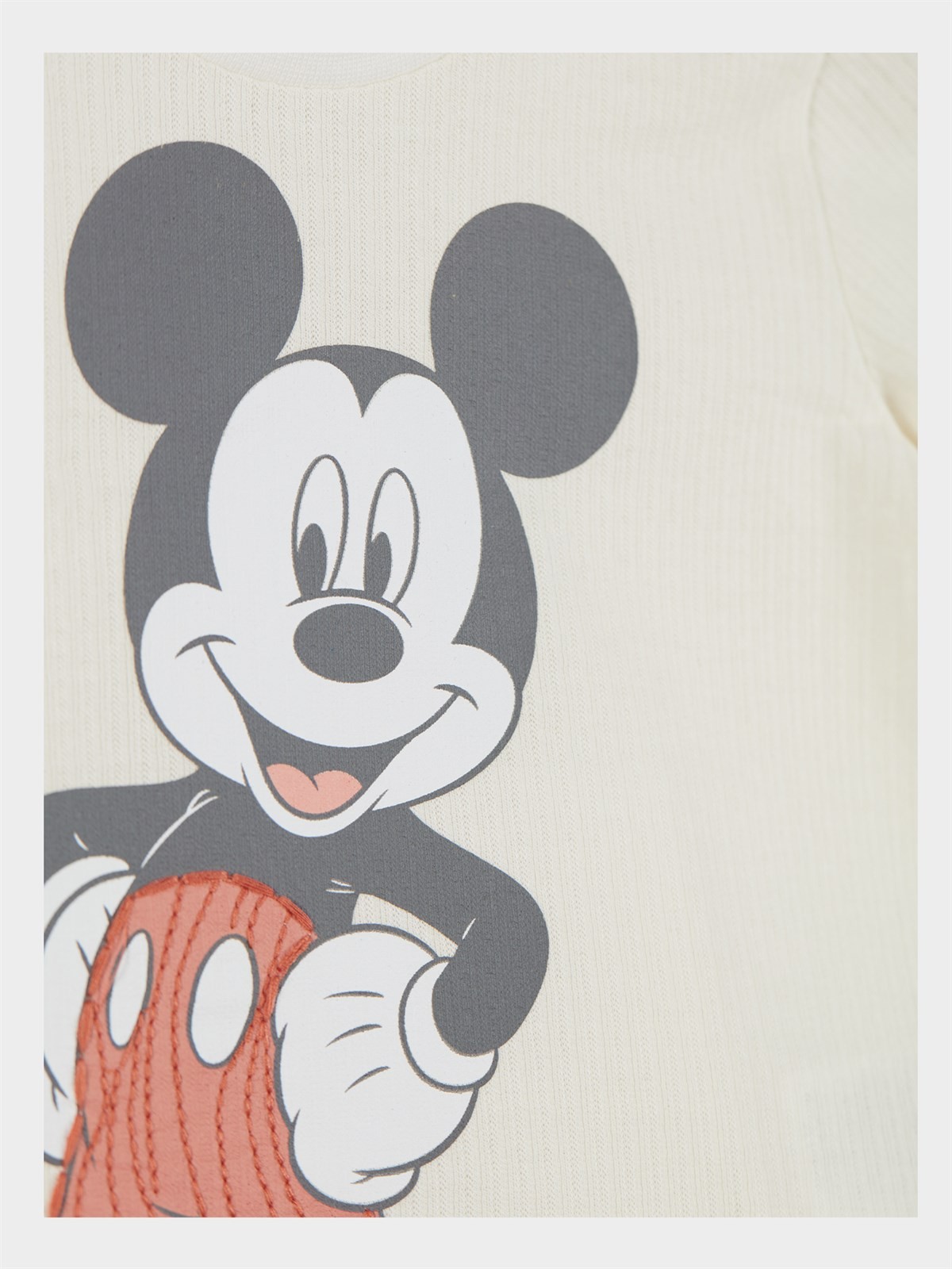 Disney Mickey Mouse Lisanslı Erkek Bebek Tişört ve Şort 2'li Takım 20886