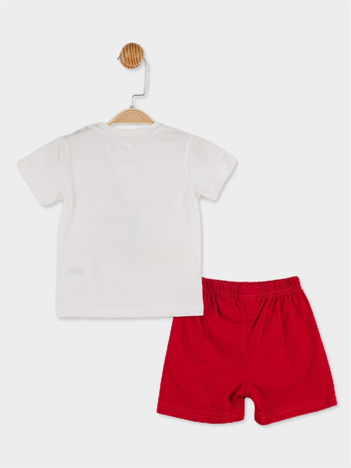 Disney Mickey Mouse Lisanslı Erkek Bebek Tişört ve Şortlu Pijama Takımı 20843