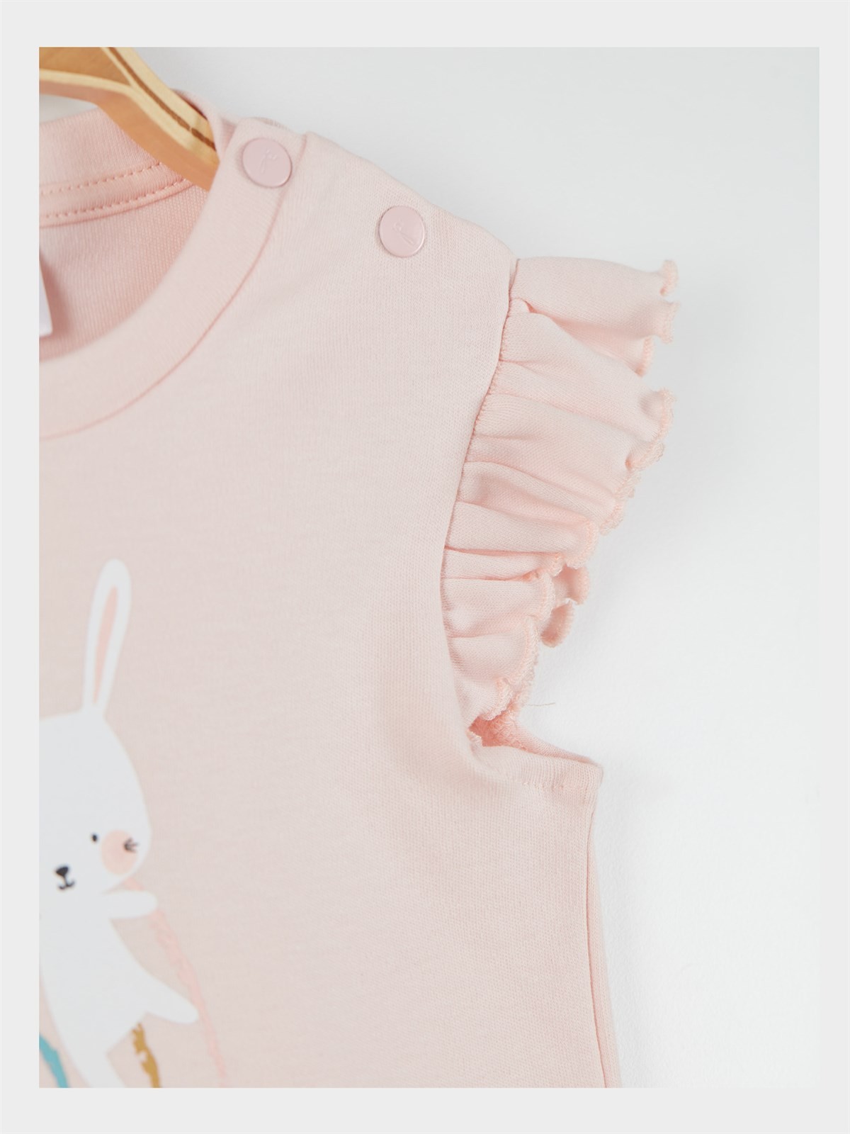 Disney Minnie Mouse Lisanslı Kız Bebek Renk Bloklu Elbise 20853