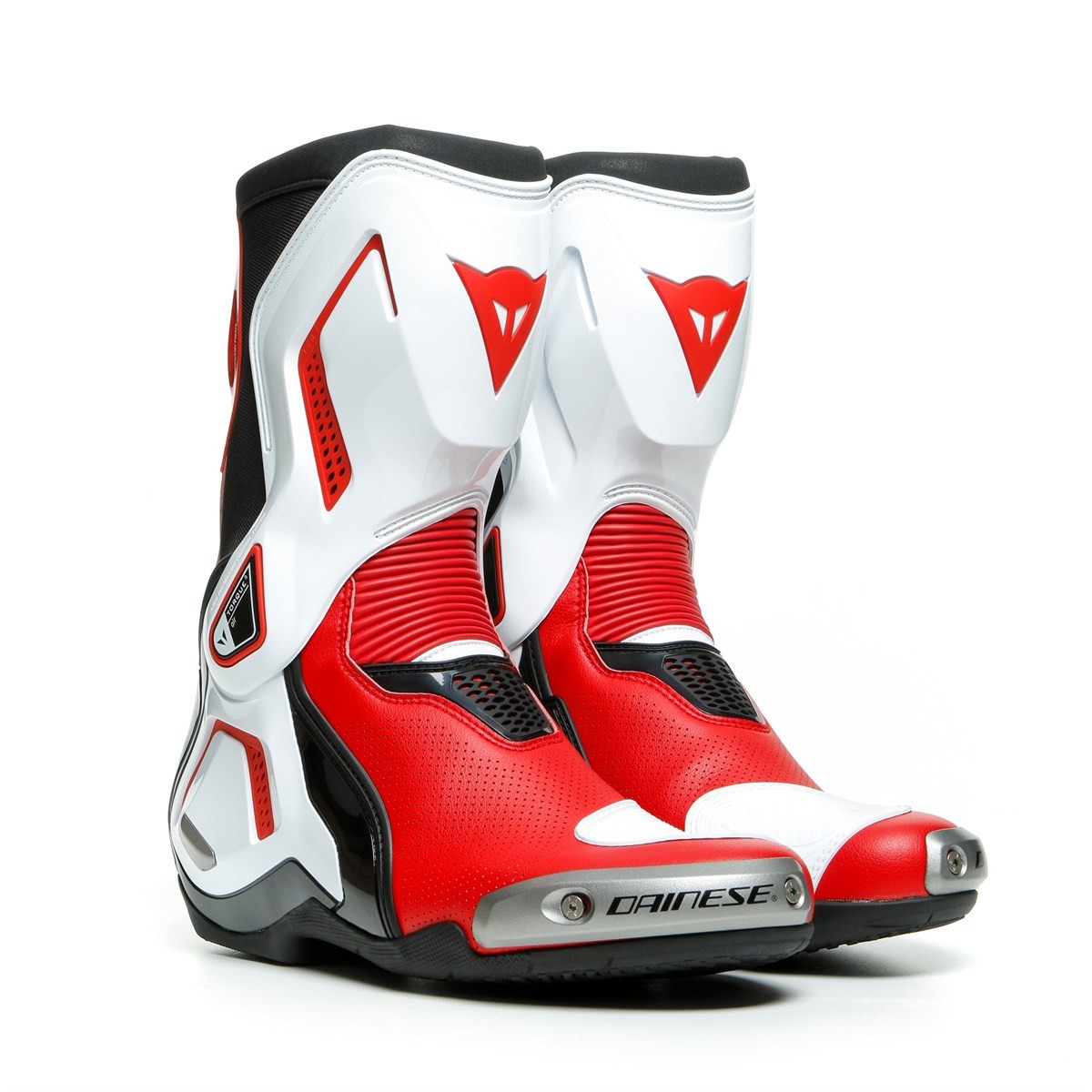 Dainese Torque 3 Out Air Black White Lava Red Bot