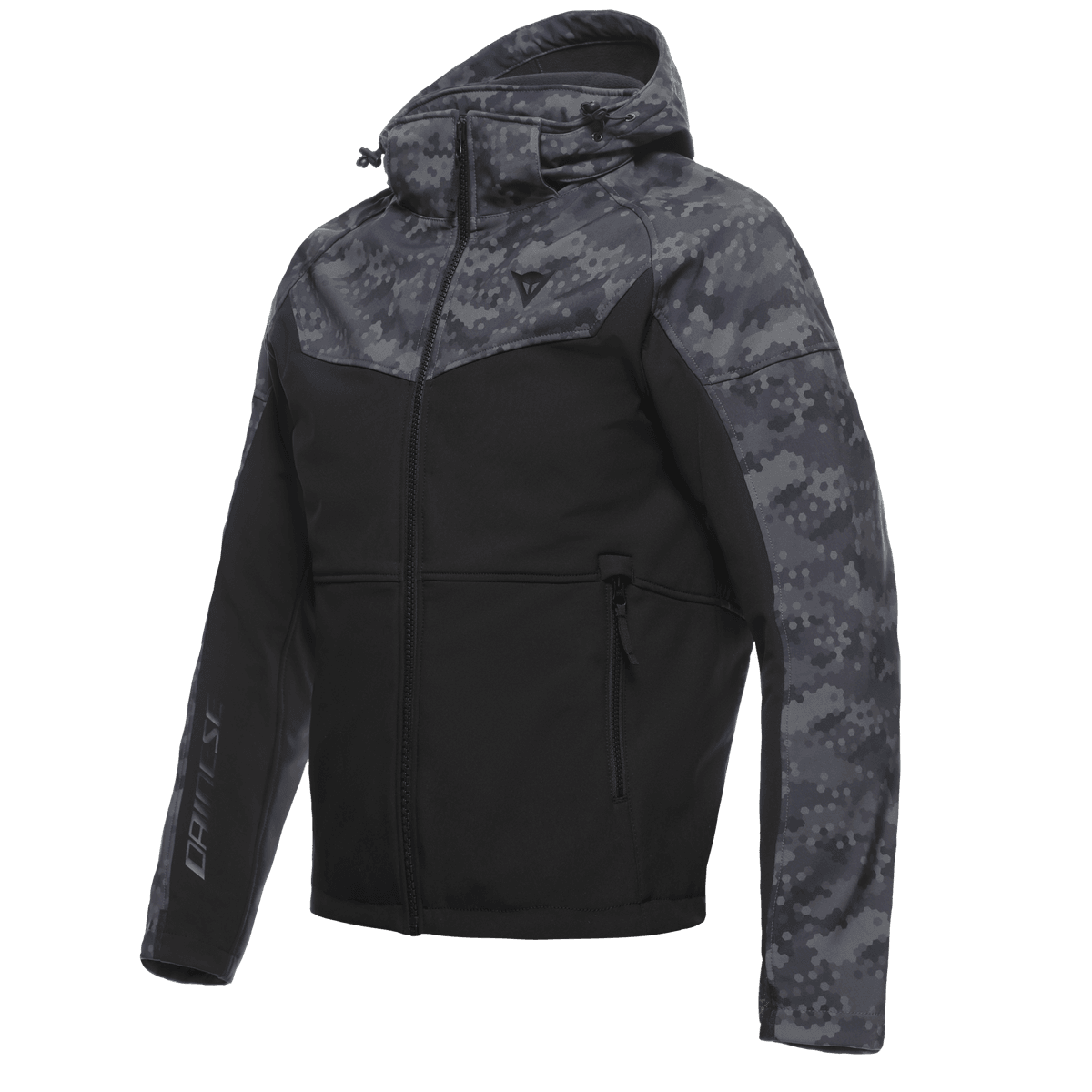 Dainese İgnite Black Camo Gray Tekstil Mont