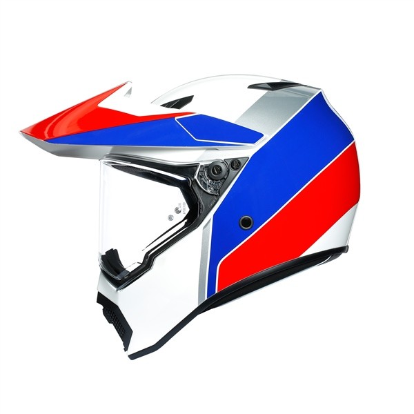 AGV AX-9 MULTI PLK ATLANTE WHITE BLUE RED