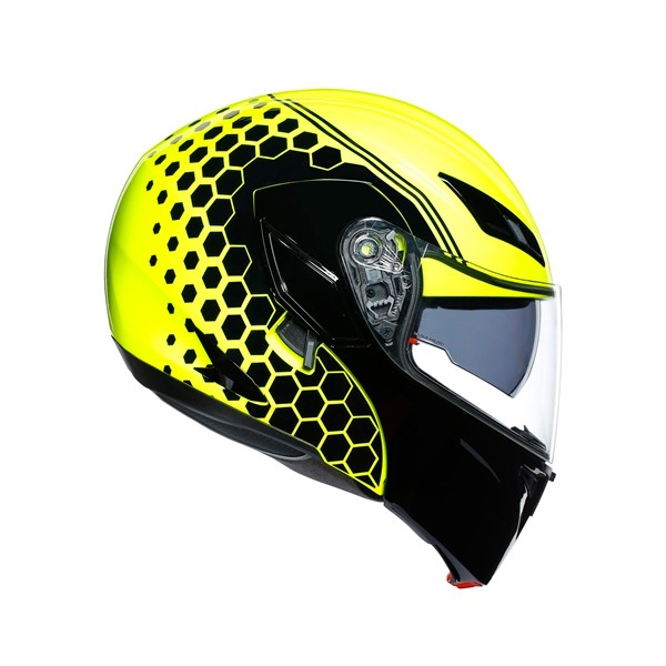 AGV COMPACT ST MLT PLK DETROIT YELLOW FLUO BLACK