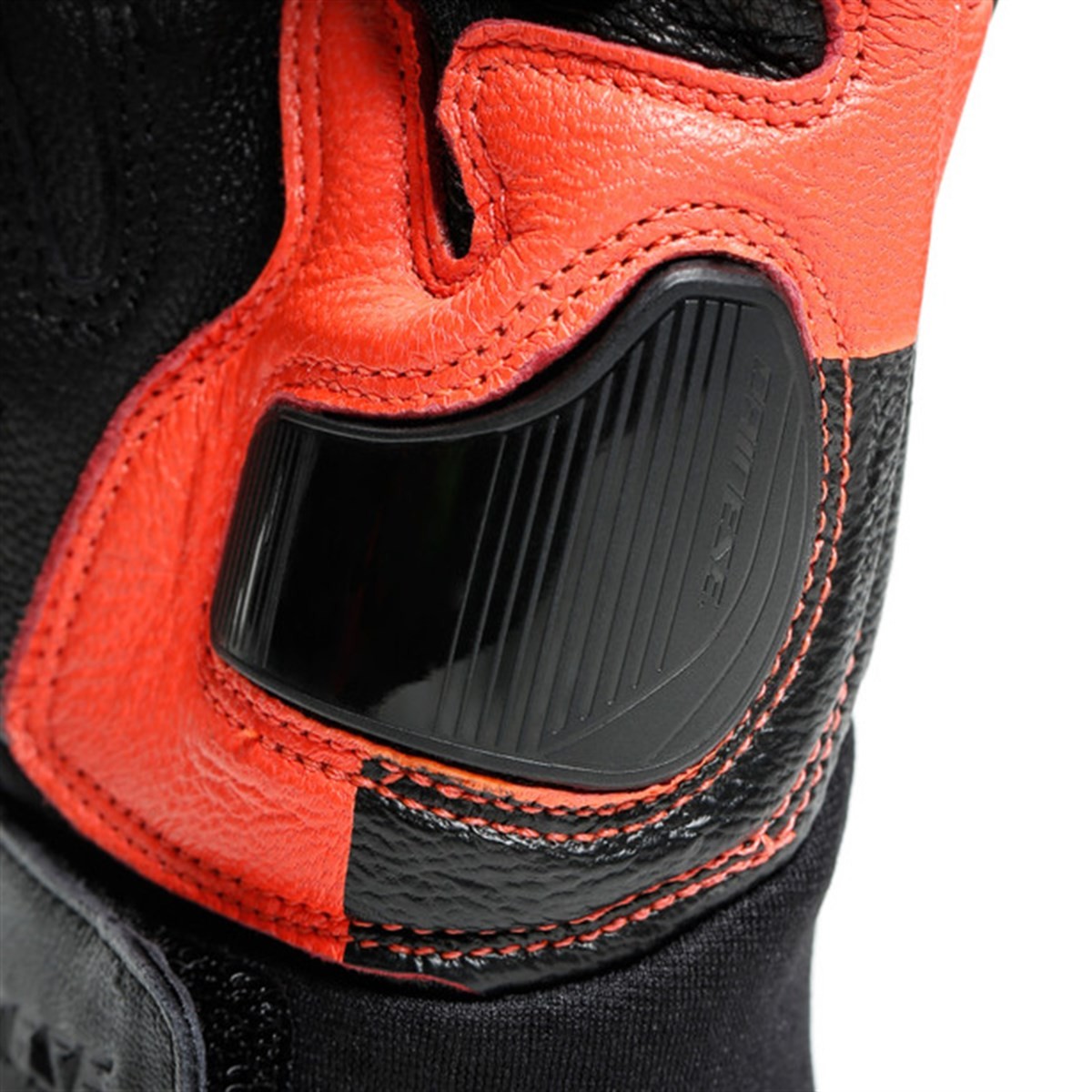 Dainese X-Ride Deri Eldiven Black Fluo Red