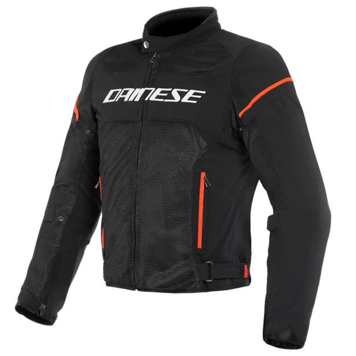 Dainese Air Frame D1 Black White Fluo Red Tekstil Mont    