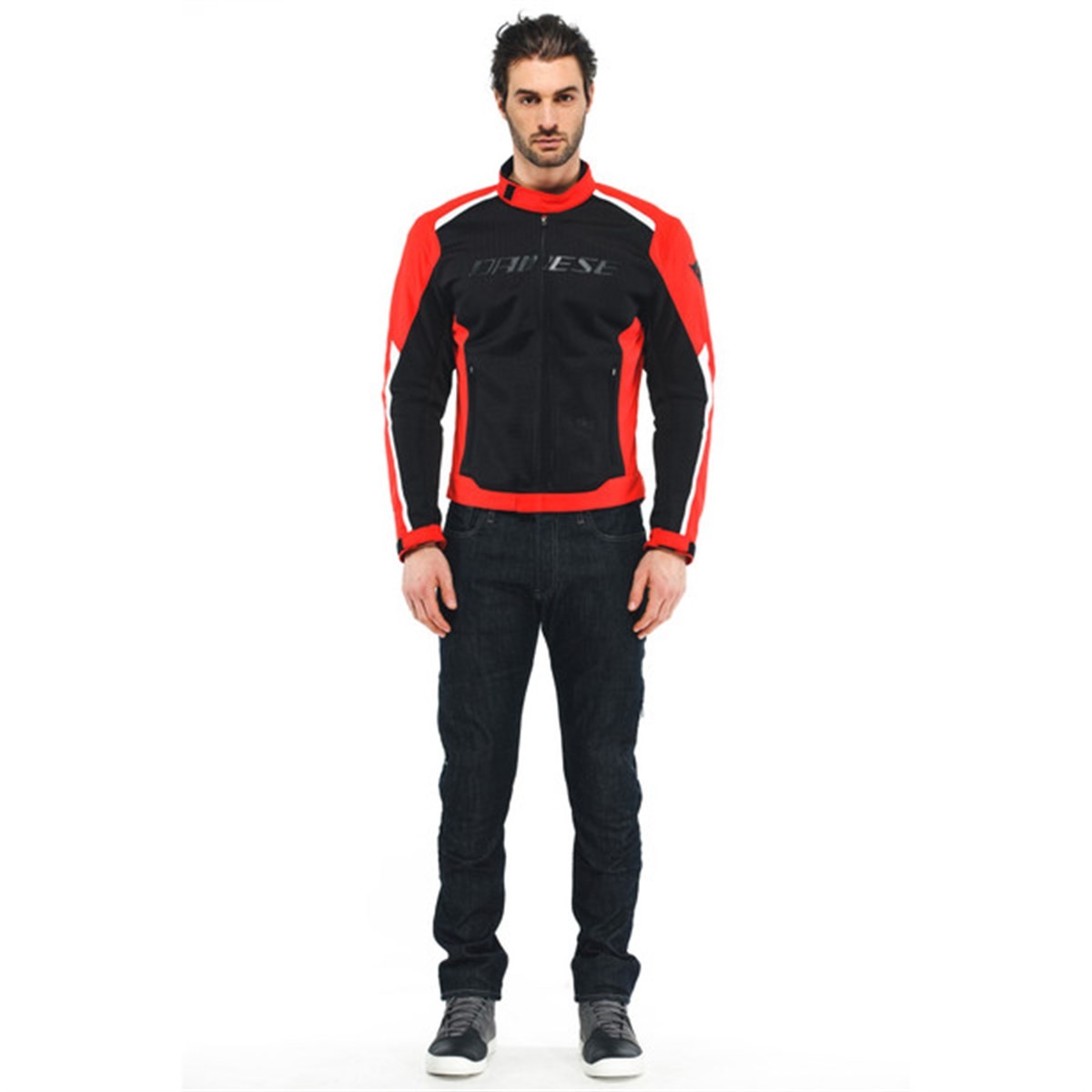 Dainese Hydra Flux 2 Air Black Lava Red D-Dry Mont   