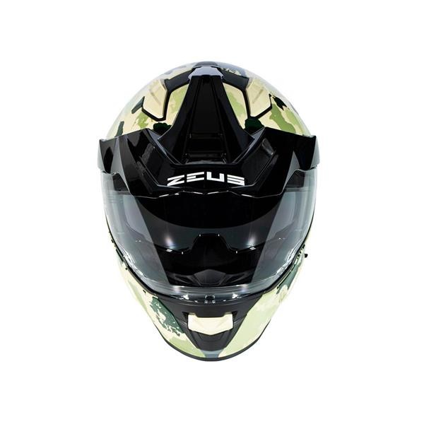 ZEUS KASK ZS-913 YELLOW BF6 GREEN