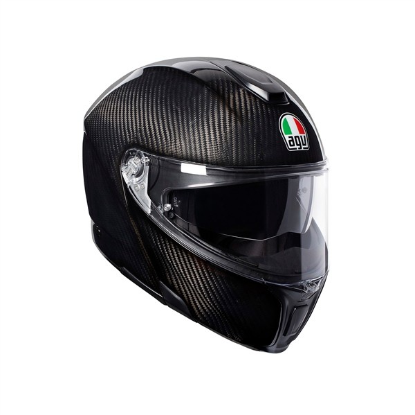 AGV SPORTMODULAR SOLID PLK GLOSSY CARBON