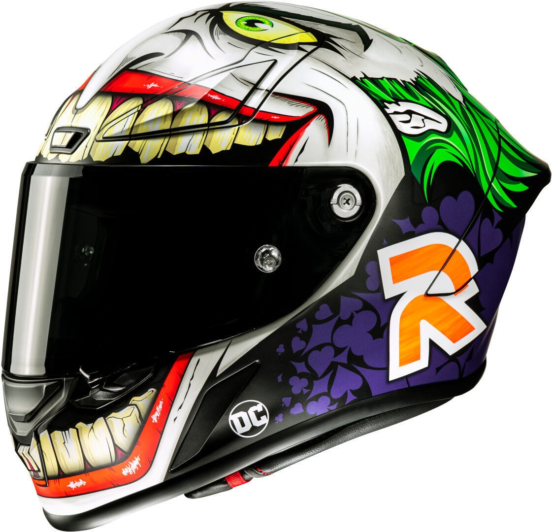 HJC RPHA1 KASK JOKER DC COMICS MC48SF