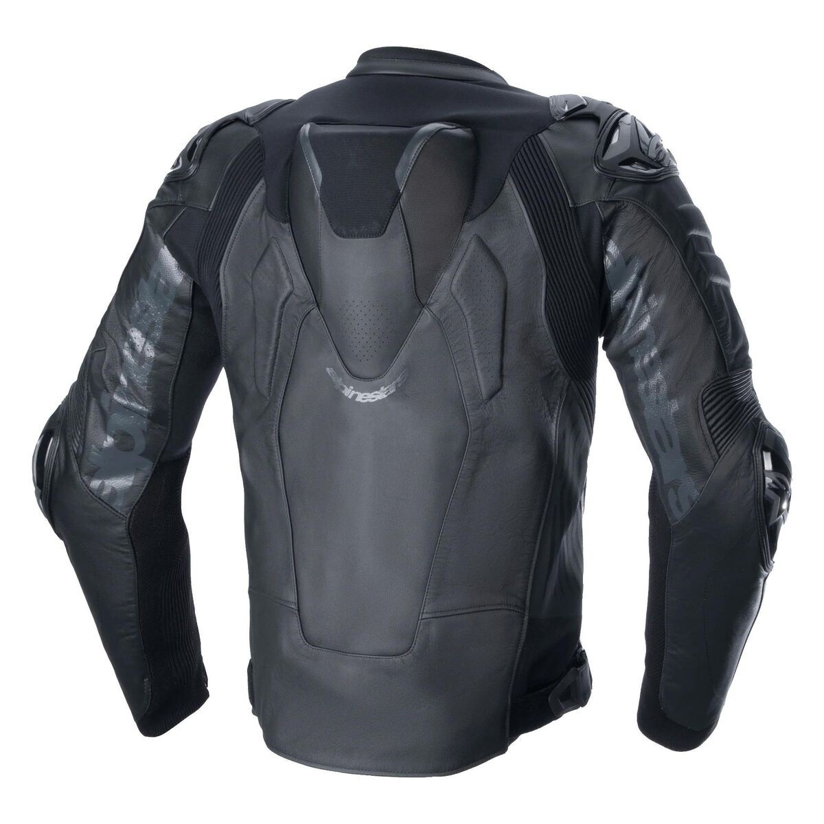 Alpinestars ATEM V5 Korumalı Deri Motosiklet Montu Siyah