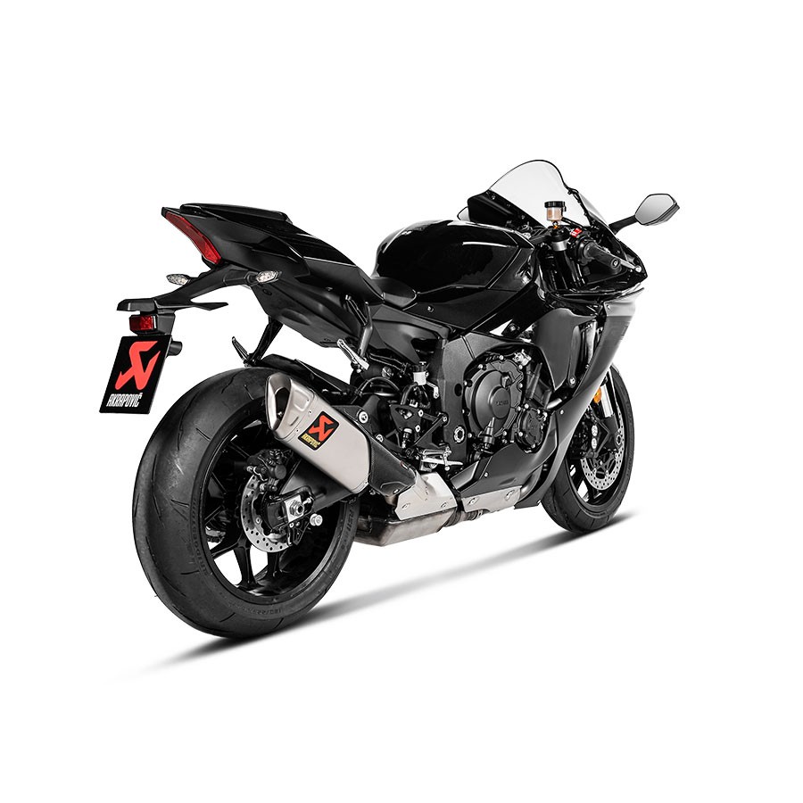  AKRAPOVIC S-H6R11-AFT HONDA CB650F-CBR650F(14-18)-CB650R-CBR650R(19-23) RACING LINE (TITANIUM) EGZOZ 