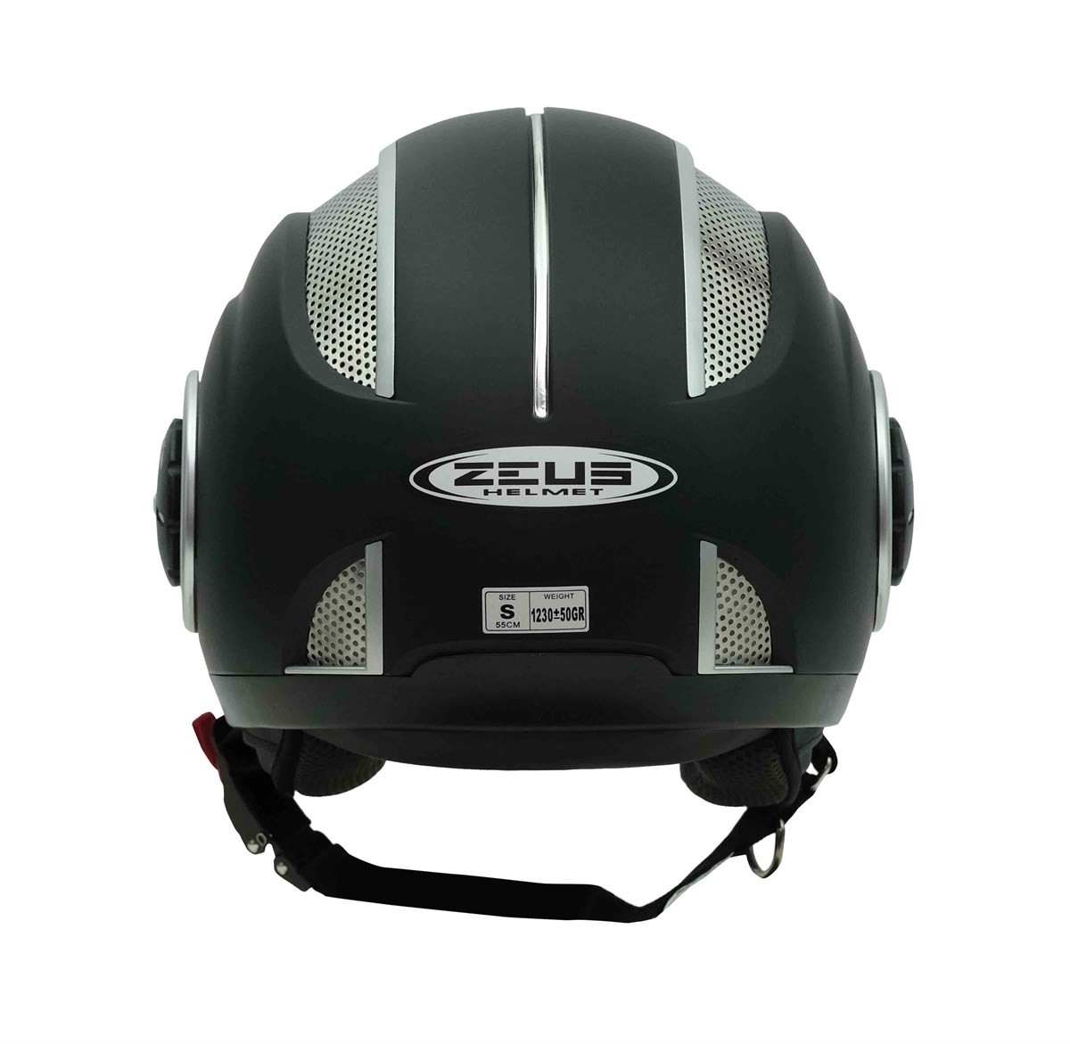 Zeus ZS-218A Matt Black Açık Kask 