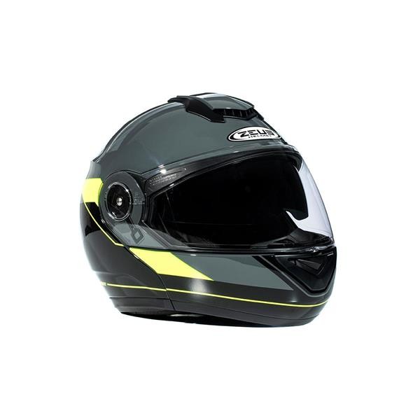 ZEUS KASK ZS-3050 GREY BE7 FLUO YELLOW