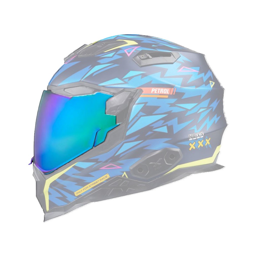 NEXX X.WED 2 - X.D1 - X.WST 2 KASK CAMI IRIDIUM MAVİ