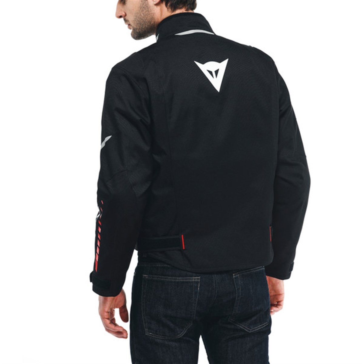 Dainese Veloce Black White Lava Red D-Dry Mont 