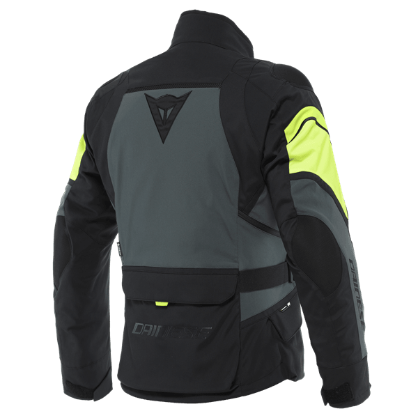 Dainese Carve Master 3 Black Ebony Fluo Yellow Goretex Mont 