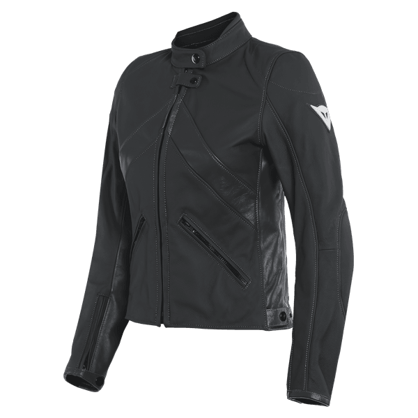 Dainese Santa Monica Black Kadın Deri Mont