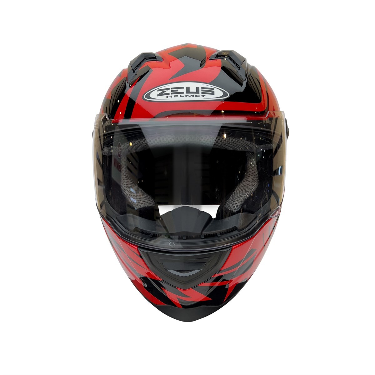 Zeus ZS-811A AL-34 Red Black Kapalı Kask