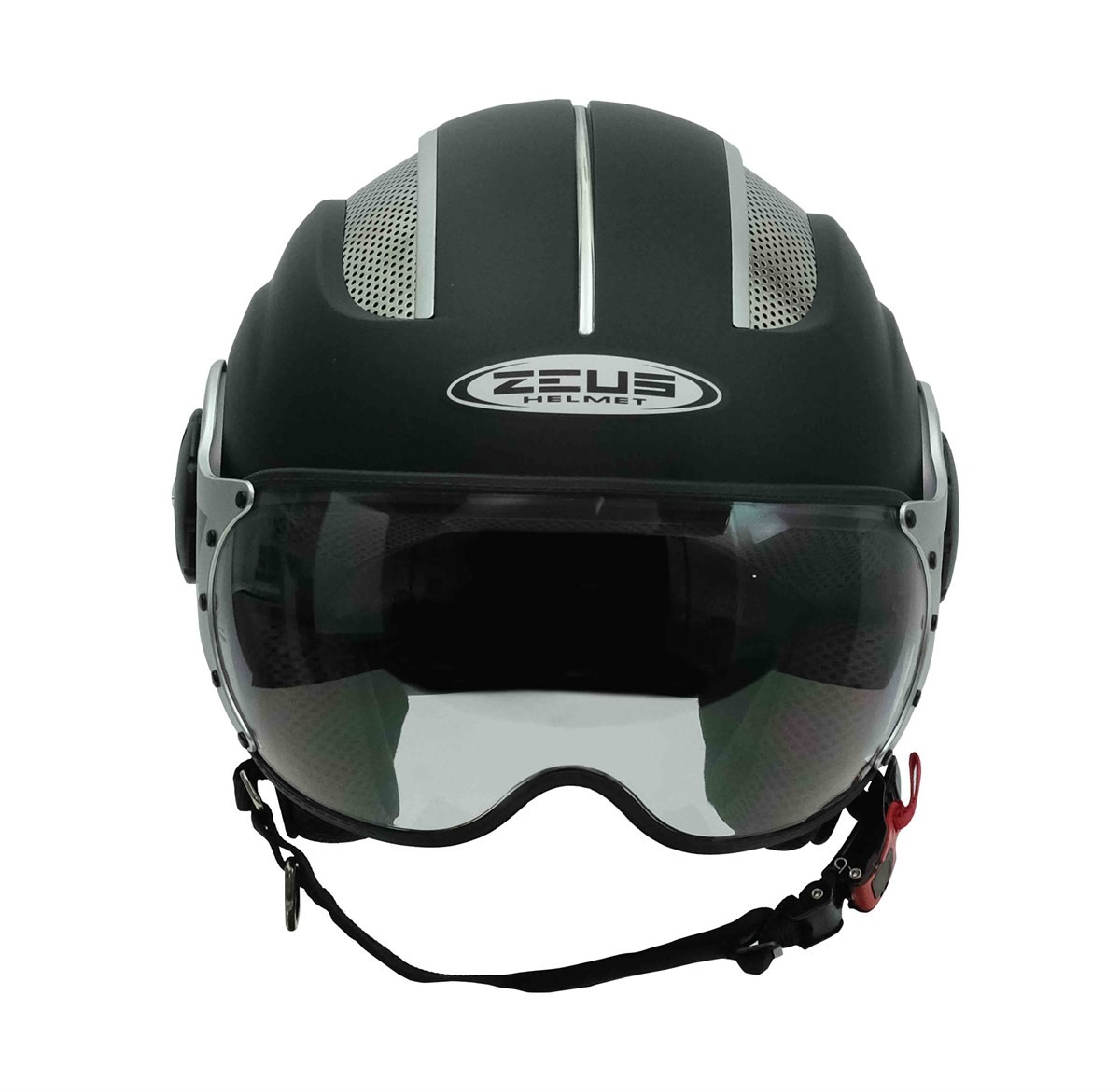 Zeus ZS-218A Matt Black Açık Kask 