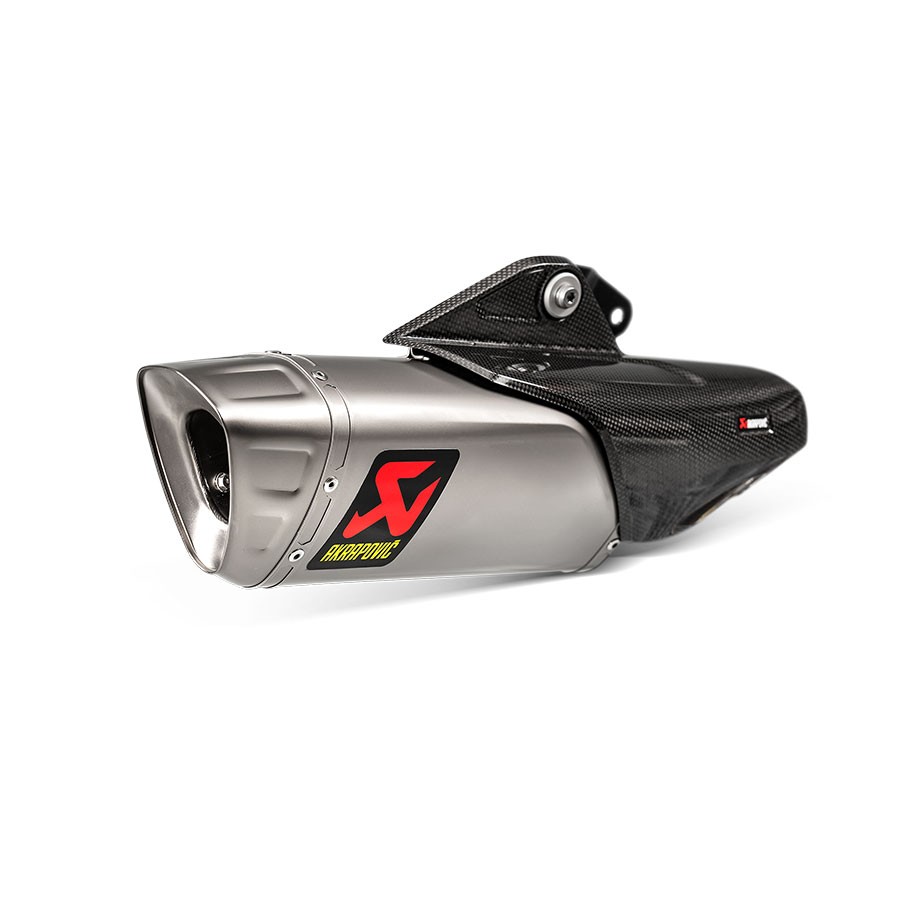  AKRAPOVIC S-H6R11-AFT HONDA CB650F-CBR650F(14-18)-CB650R-CBR650R(19-23) RACING LINE (TITANIUM) EGZOZ 