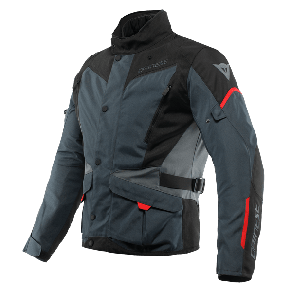 Dainese Tempest 3 Ebony Black Lava Red D-Dry Mont     