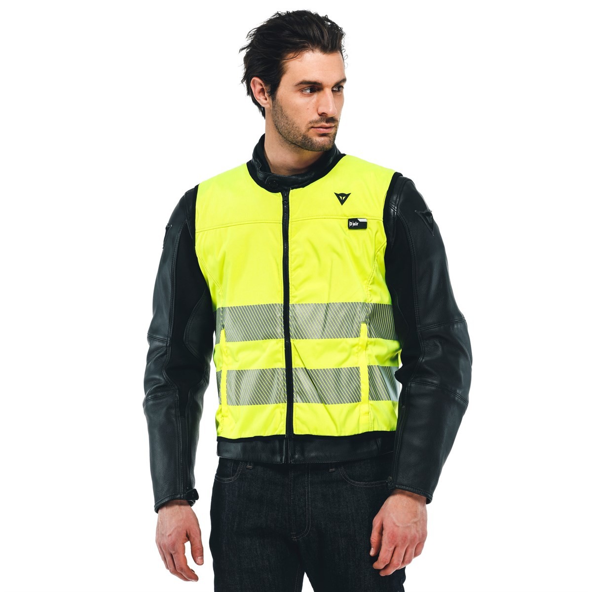 Dainese Smart Jacket  Hi Vis Fluo Yellow Airbag Yelek