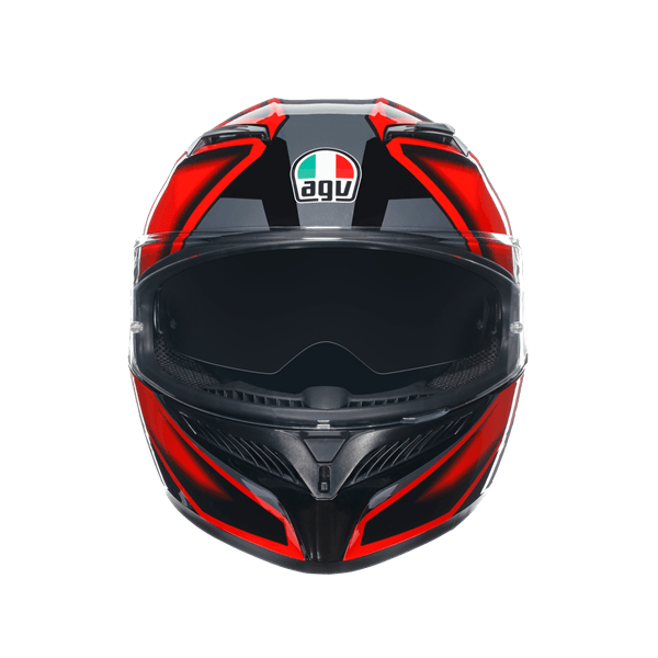 AGV KASK K3 MPLK COMPOUND BALCK RED