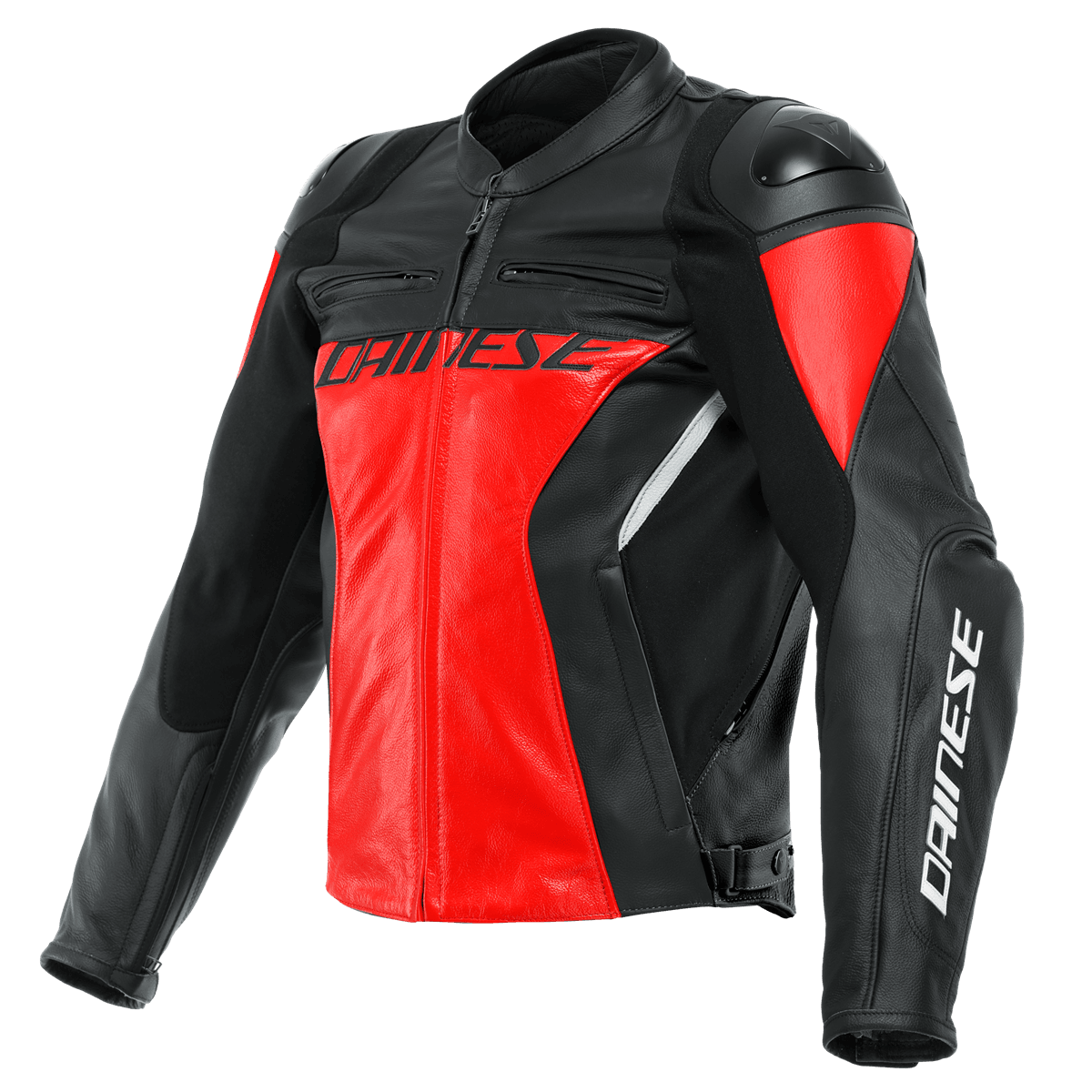 Dainese Racing 4 Lava Red Black Deri Mont