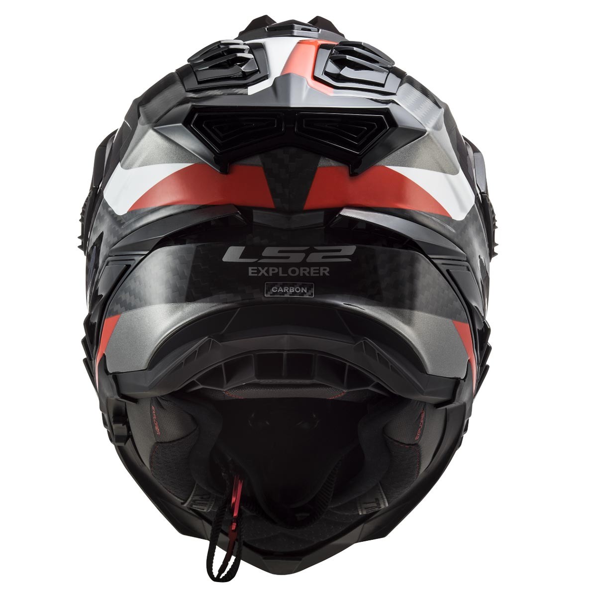 LS2 EXPLORER C KARBON FRONTIER TITANIUM- KASK