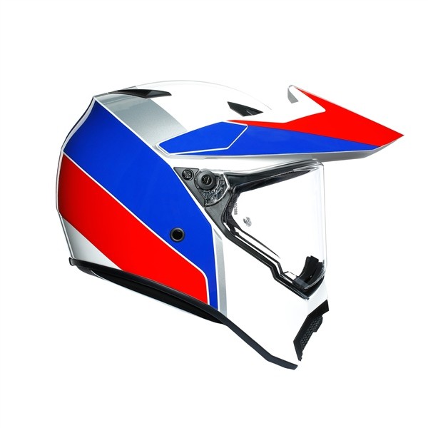 AGV AX-9 MULTI PLK ATLANTE WHITE BLUE RED