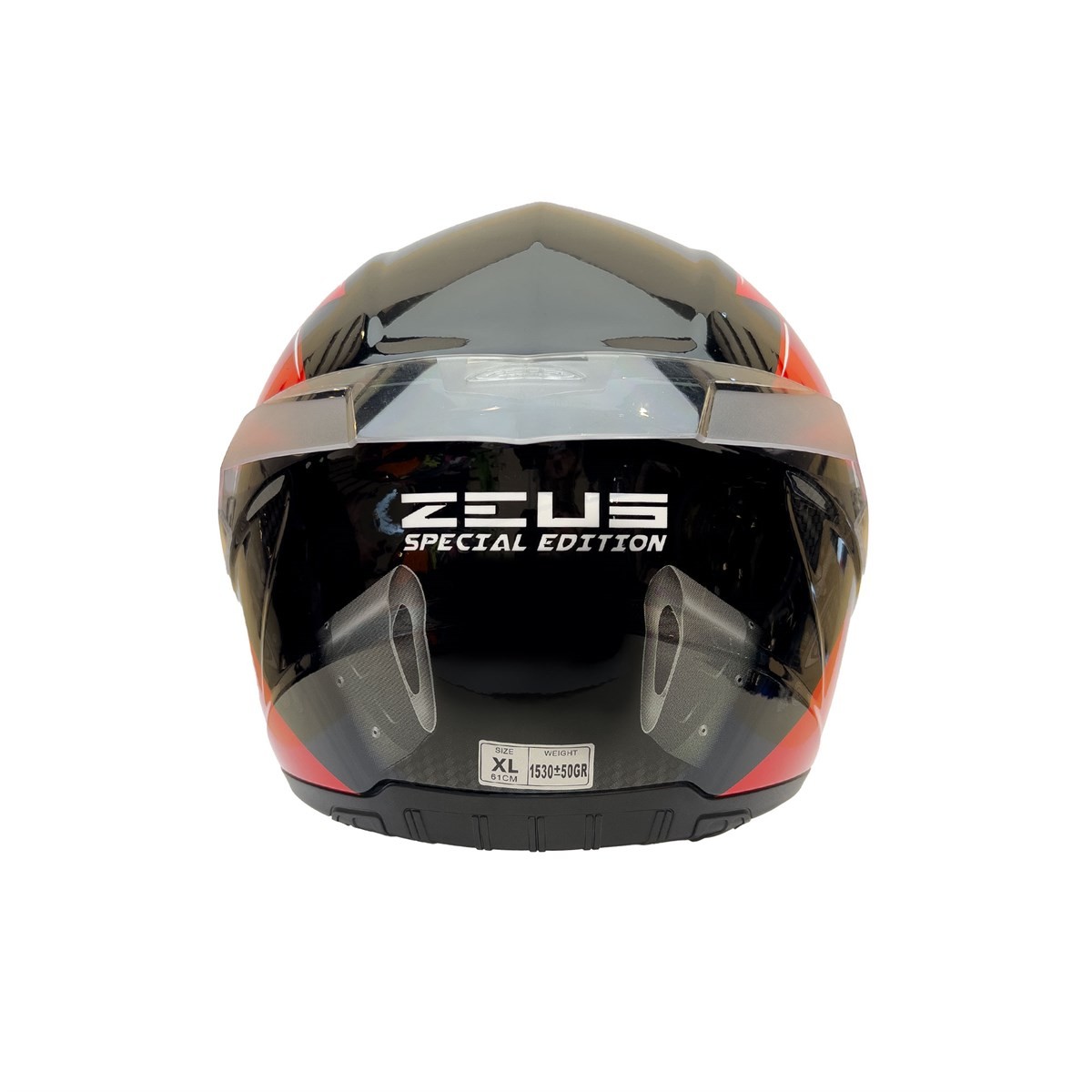 Zeus ZS-811A AL39 Black Red Kapalı Kask