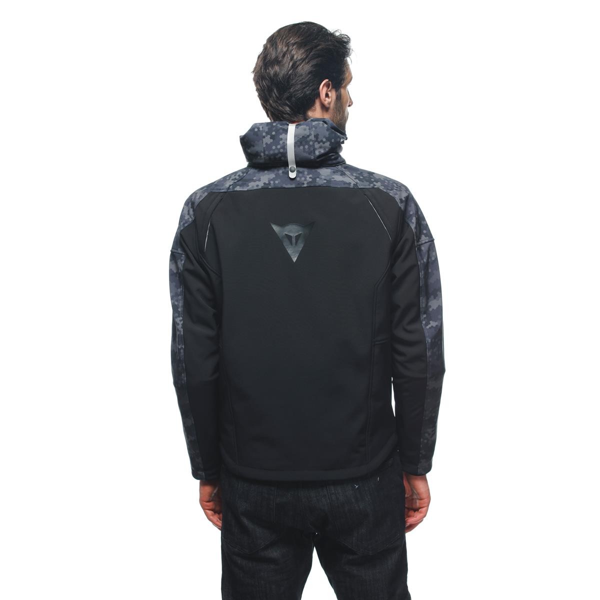 Dainese İgnite Black Camo Gray Tekstil Mont