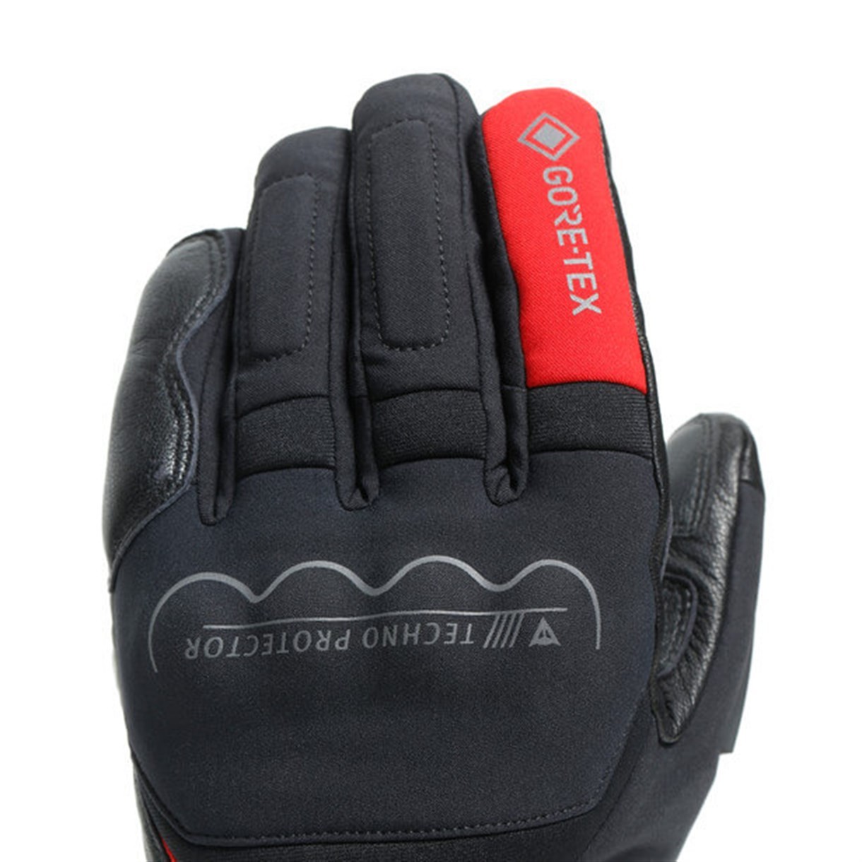 Dainese Thunder Gore-Tex Eldiven Black Red