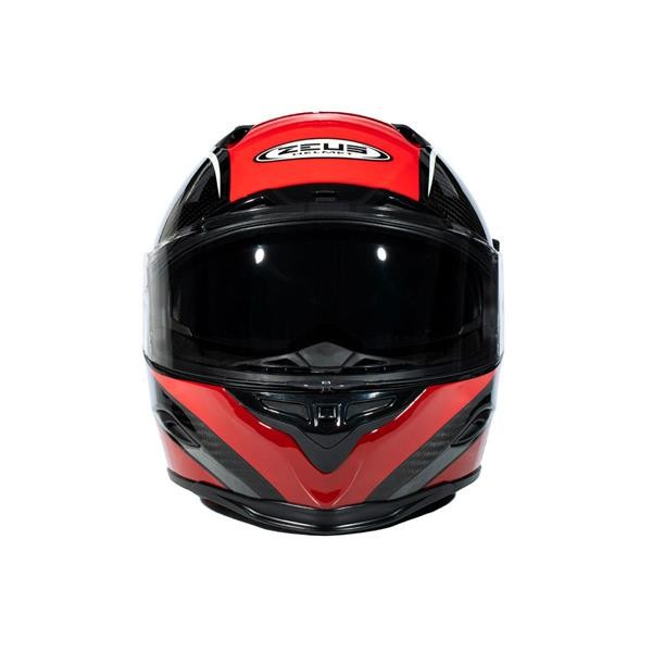 ZEUS KASK ZS-1800B GLOSS CARBON AM9 RED