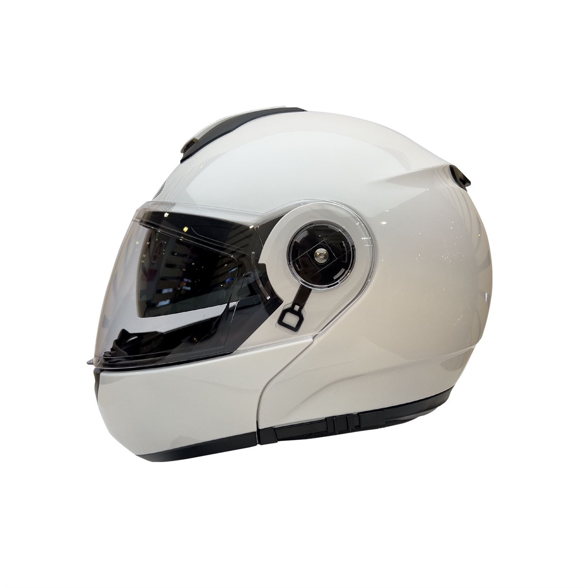 Zeus ZS-3050 White Çene Açılır Kask  