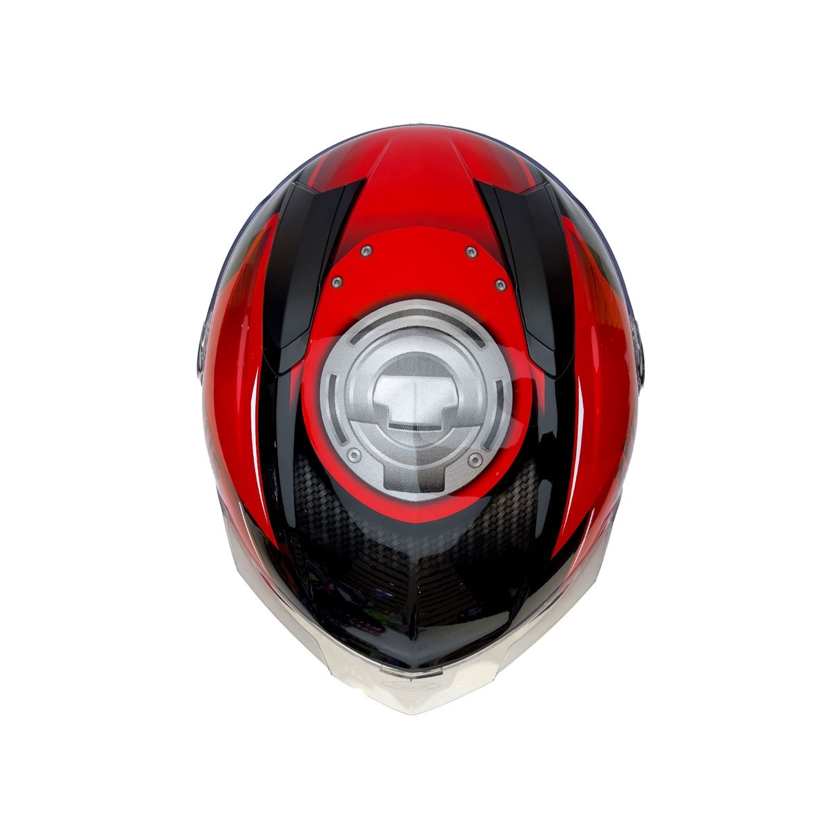 Zeus ZS-811A AL39 Black Red Kapalı Kask