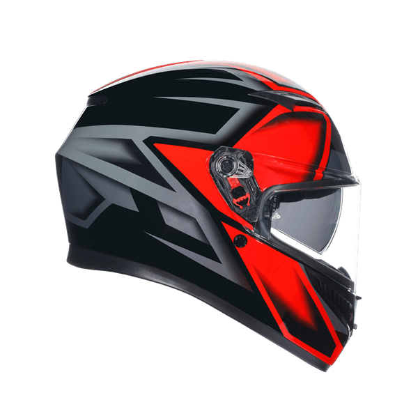 AGV KASK K3 MPLK COMPOUND BALCK RED