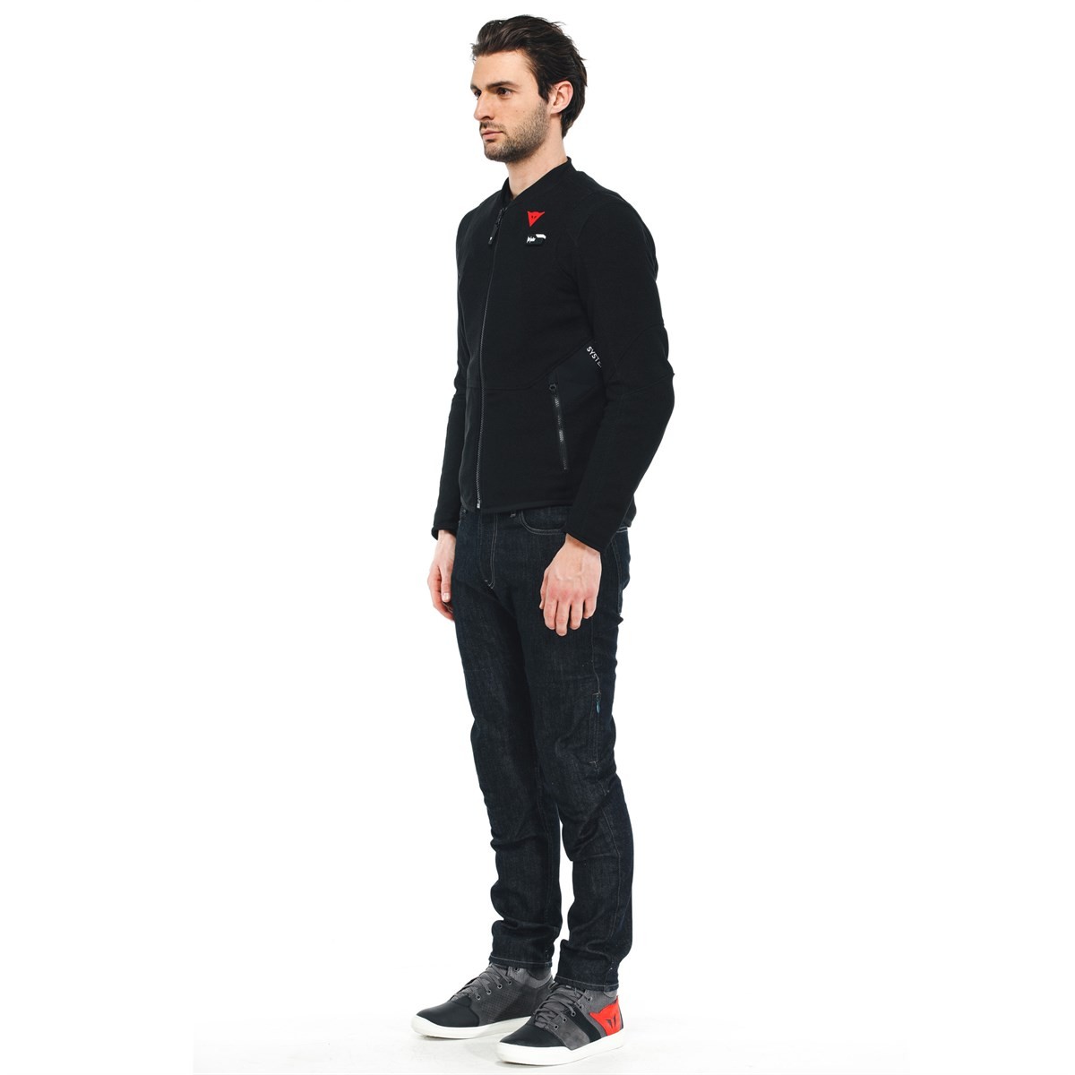 Dainese Smart Jacket Ls Black Airbag Tekstil Mont  