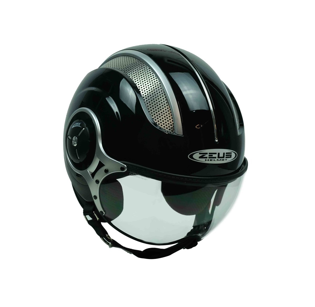 Zeus ZS-218A Black Açık Kask