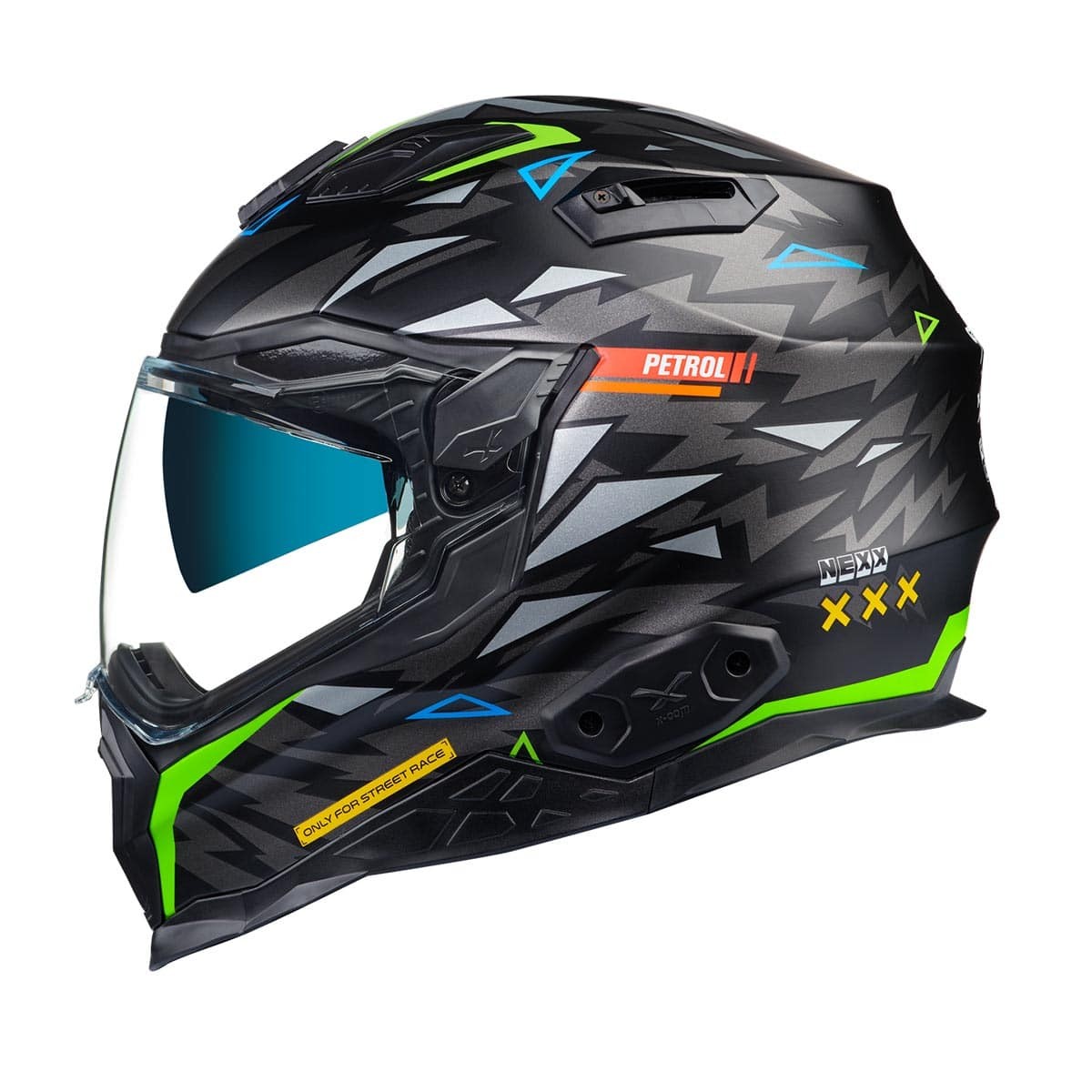  NEXX X.WST 2 ROCKCITY MAT SİYAH-NEON SARI KASK 